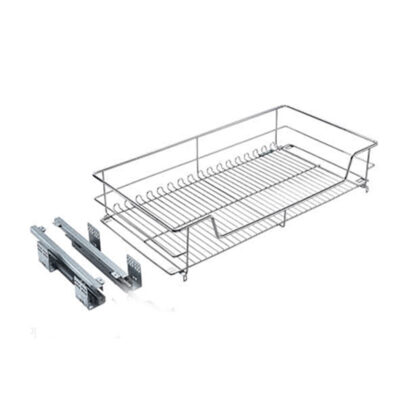Drawer Basket stainless steel with connector