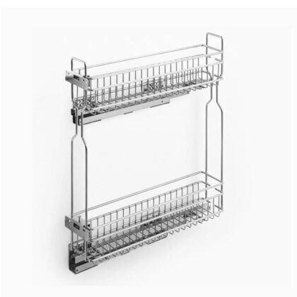 Kitchen Pull out bottle rack concealed slide