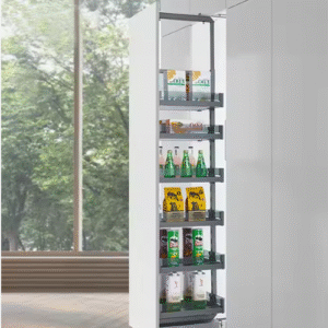 Aluminum Basket Unit w/ Glass (High Cabinet Series)