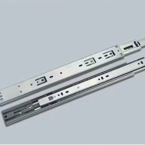 Push to Open Drawer Slide Rails Telescopic Channels Collapsible Railing ...