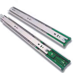 Push to Open Drawer Slide Rails Telescopic Channels Collapsible Railing ...