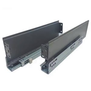Push to Open Drawer Slide Rails Telescopic Channels Collapsible Railing ...